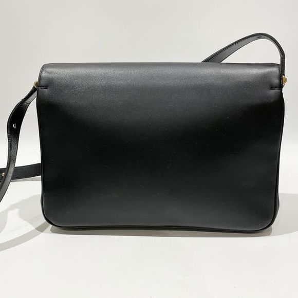 Dior CD  Logo Bag Shoulder Black Christian - Picture 1 of 11